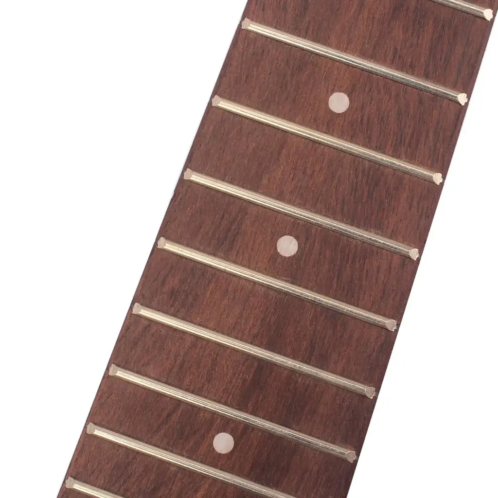 Rosewood 17inch Ukulele Fingerboard Replacement Uke Part Fretboard for DIY Ukulele Kit Wood Guitar Making