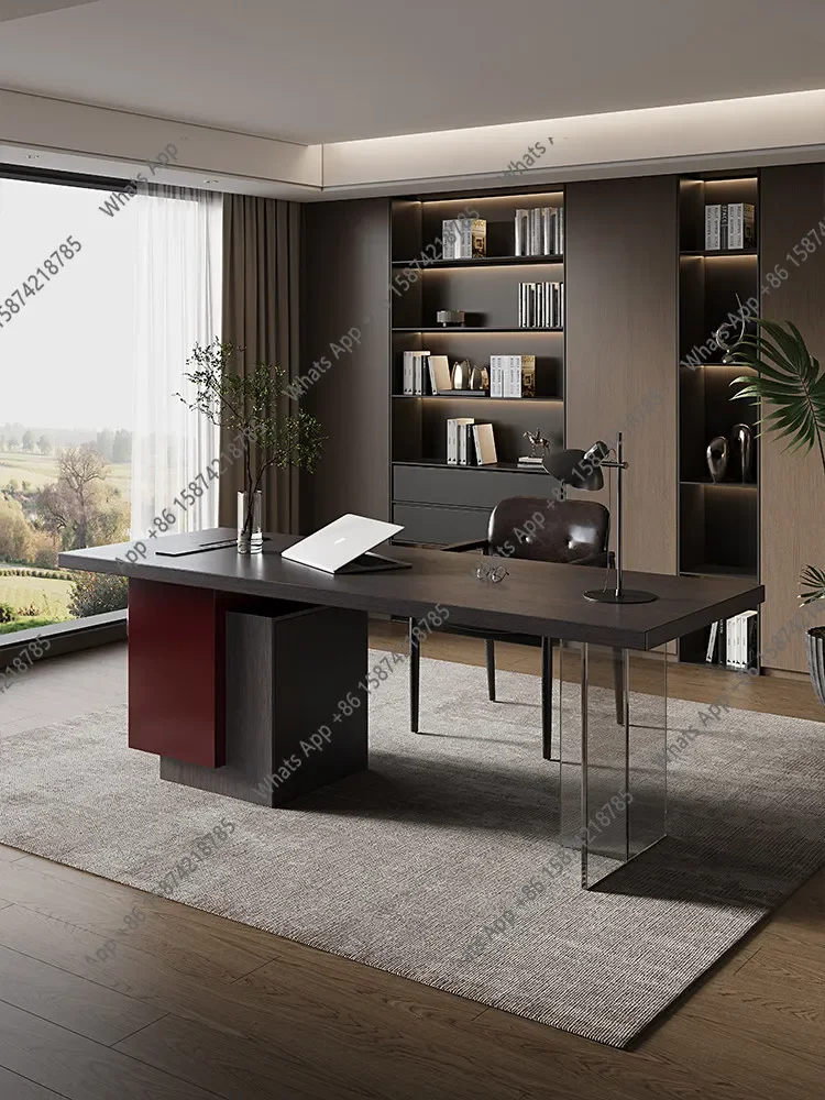

N62 Italian minimalist desk 26 years designer can put the host computer desk study living room writing desk