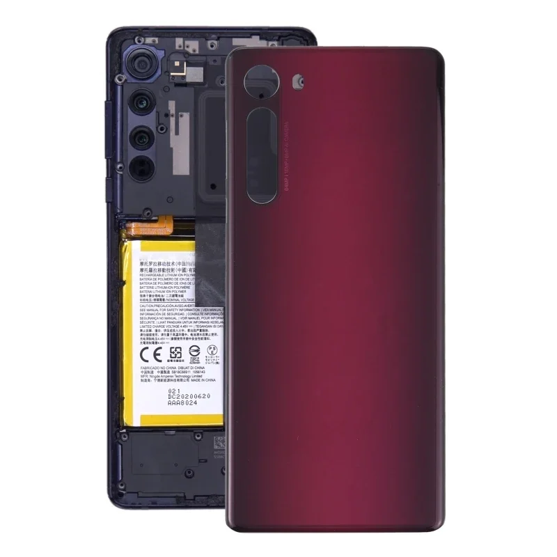 Battery Back Cover For Motorola Edge XT2063-3 Phone Rear Housing Case Replacement