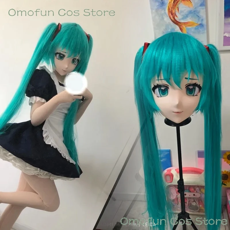 Kigurumi Female Character Mask Anime Game Cosplay Head Base Skull Universal Helmet DIY Accessories Roleplay Back Head Shell Kig - view 2