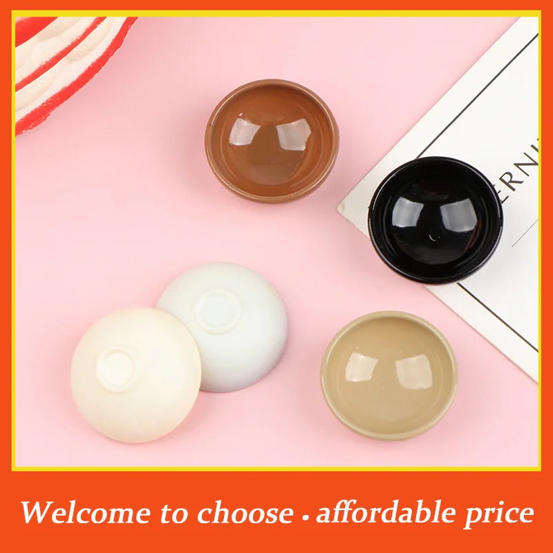 

**10pcs new resin Miniature Bowl Dish Round 1/12 Scale Doll House Kitchen Dinning Accessory"