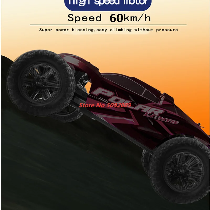 1:8 auto RC di grandi dimensioni 60 KM/H ad alta velocità RC Drift auto da corsa 2.4G 4WD Super ammortizzatore RC camion auto giocattoli modello adulti regali