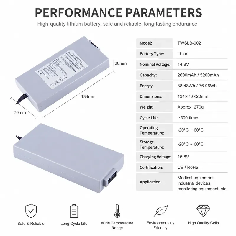 Replacement Battery for Li Bang TWSLB-002 TWSLB-003 M50 IM8 IM70 IM50 Vista 129 Wireless Earphones Headset Accessories
