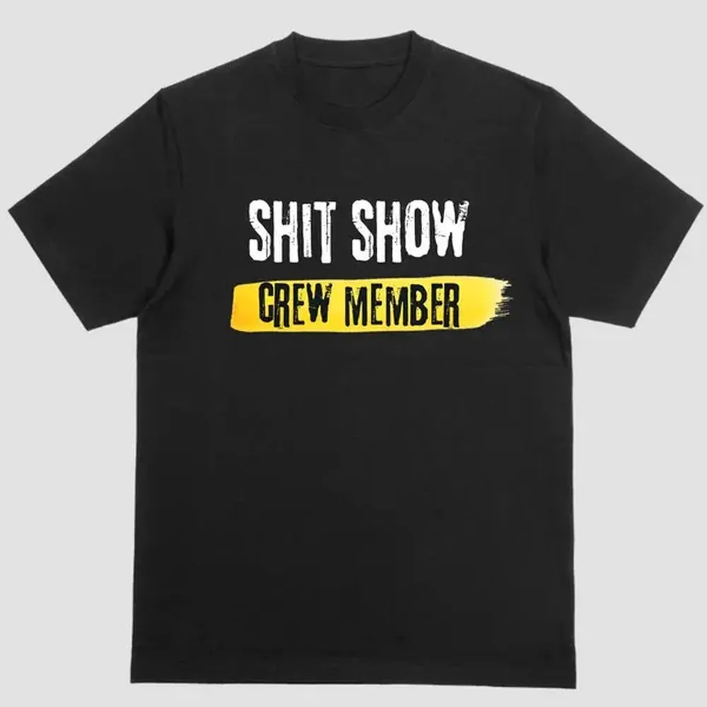 Short sleeve shirt, SHIT SHOW CREW MEMBER