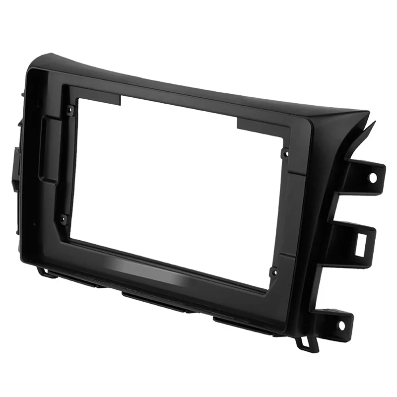 3X Car Radio Fascia For Nissan Navara 2014-2015 DVD Stereo Frame Plate Adapter Mounting Dash Installation Bezel Trim Kit