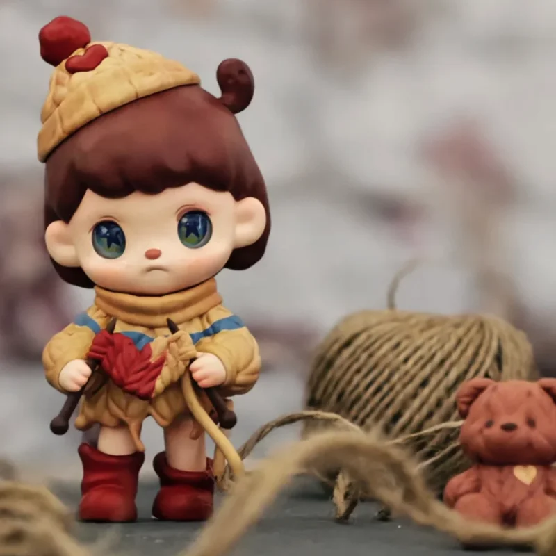 ของแท้ Anmoo Amo 2nd Generation Imperfect World กล่องตาบอดเครื่องประดับอินเทรนด์ Collectible Action Figure ของขวัญวันเกิดสะสม