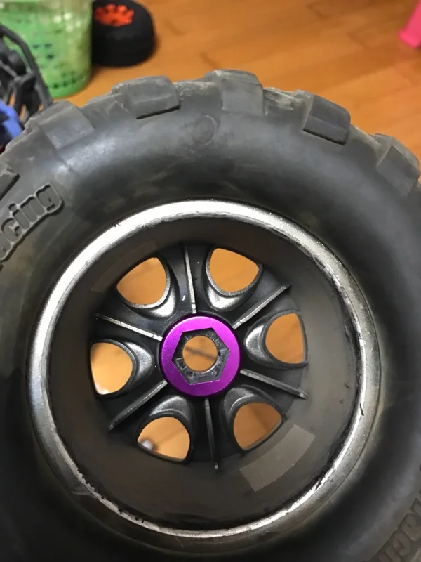 17mm Hex Wheel Conversion with 5mm Extensions Right Hand and Left Hand Threaded M5 Nuts for HPI Savage Flux X XL 21 25 SS 4.6