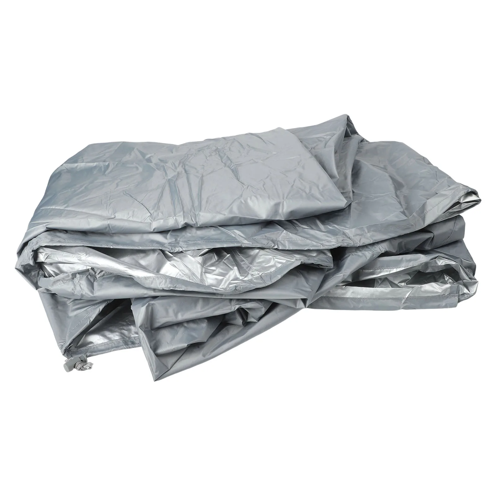 

Protective Cover Cap for Square Spas Waterproof with 190T Silver Coated Fabric and Adjustable Pull String to Prevent Wind Lift