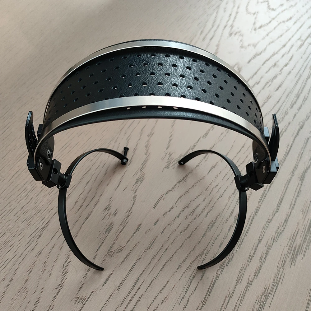 ELFINEAR DIY-Kopfhörer-Kopfband, 100 mm/110 mm/120 mm, Kopfband aus Aluminiumlegierung und echtem Leder für Over-Ear-Kopfhörer – Detail 16