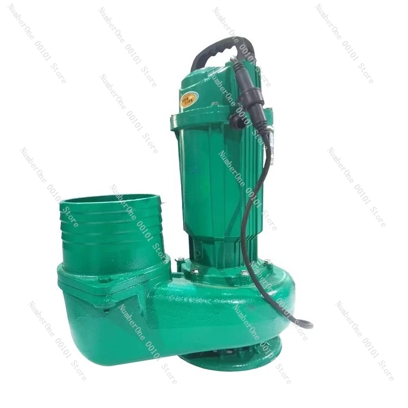 6-inch large-diameter ultra large flow submersible pump permanent magnet DC aluminum shell clean water pump