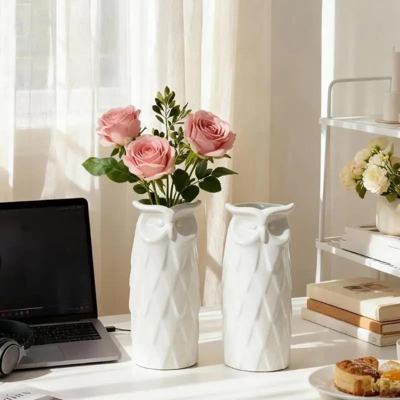 قالب على شكل بومة حرفية من كورد لصناعة حاويات وزخارف الراتنج المزخرفة #4