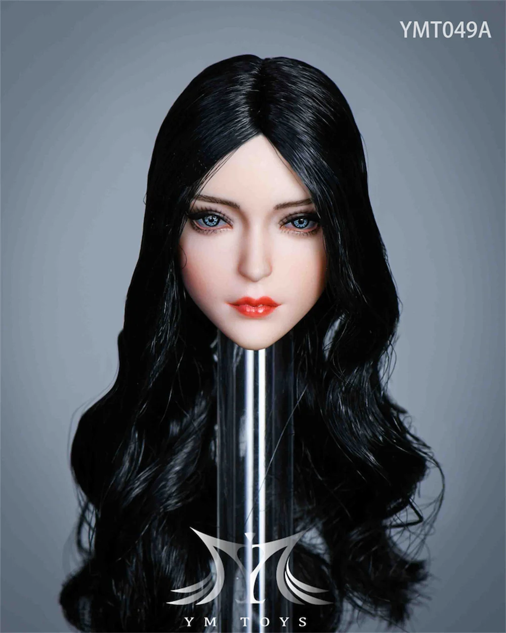 

Фигурки YMTOYS YMT049, 1/6, с голубыми глазами, красивые, Чэн, голова, Женский солдат, резьба по голове, подходит для 12 дюймов PH TBL, фигурки героев, хобби, игрушки