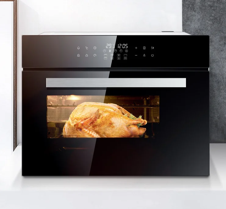 Large Capacity 60L Electric Household Oven Built-In Single Oven Two-in-One Steam Oven Steam Baking Machine Integrated Design