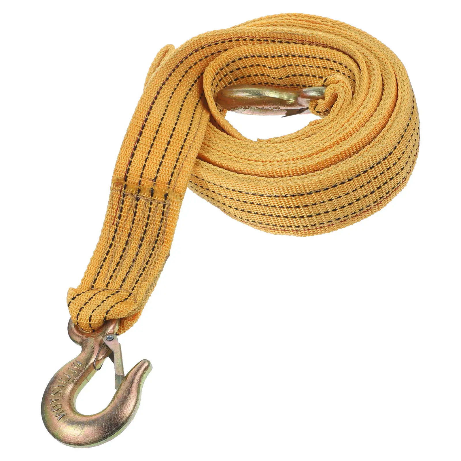 

Аварийный буксировочный трос из утолщенного нейлона для легковых и грузовых автомобилей, прицепов, автодомов, для эвакуации и буксировки на открытом воздухе