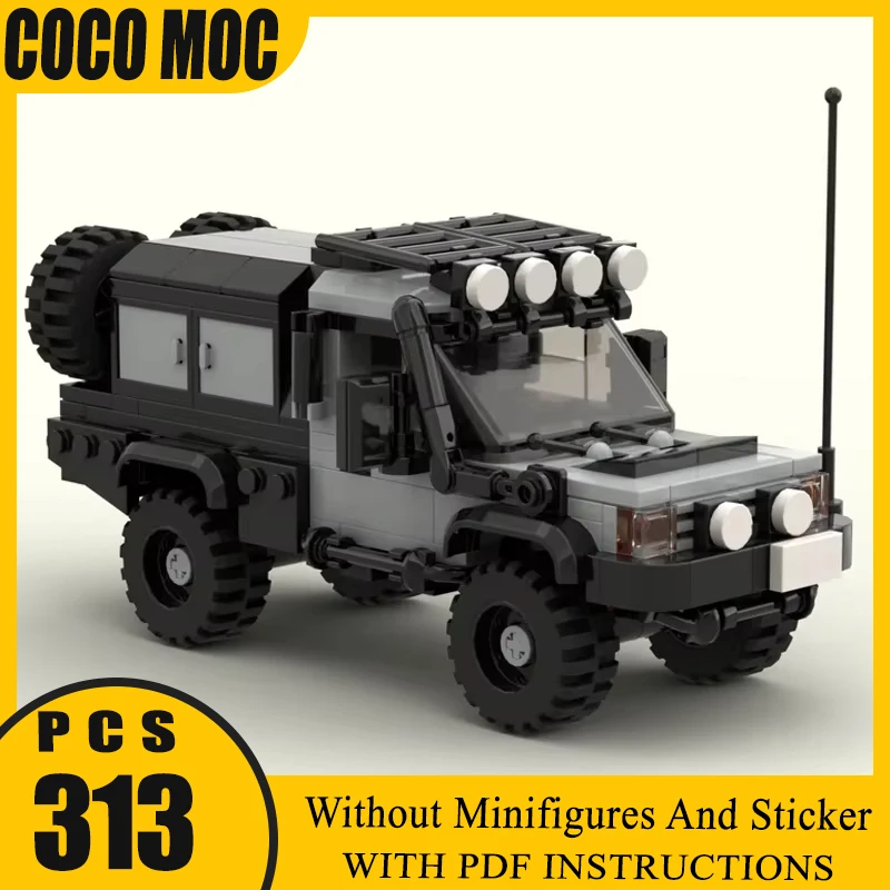 

Expeditions Nomad Car Technology Modular Blocks City Vehicle Model Moc Building Bricks Gifts Christmas Toys DIY Sets Assembly
