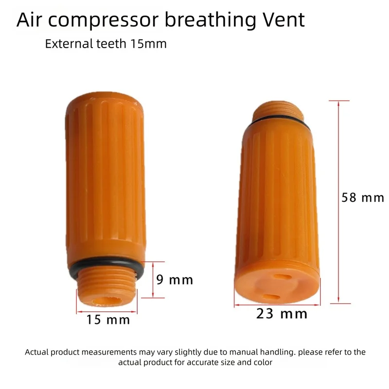 15.5mm Air Compressor Oil Plug Breathing Rod Vent Hat Filler Plug Air Pump Head Piston Accessories