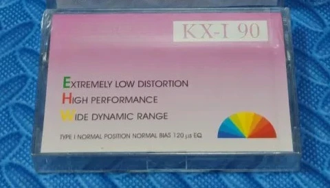 

For koneian kx-i 90 brand new and unopened blank cassette tape authentic collection nostalgic