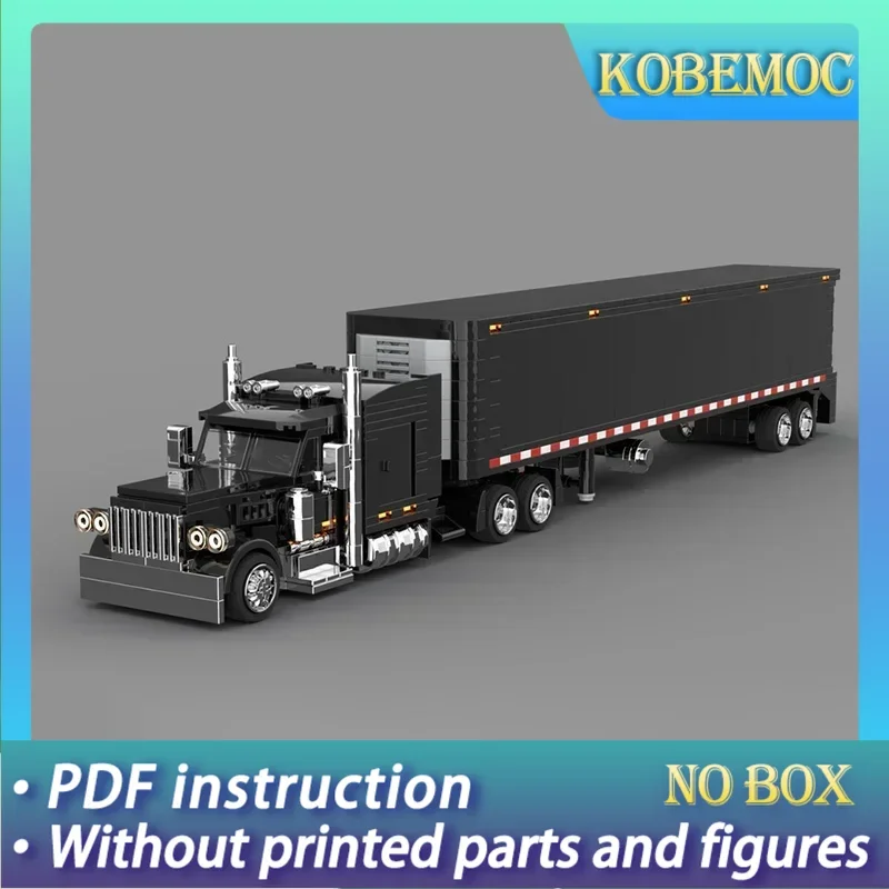 

Знаменитая модель автомобиля Moc, строительные кирпичи, городские транспортные грузовики Bilt 379, технологические блоки, подарок, рождественские игрушки, наборы «сделай сам», сборка