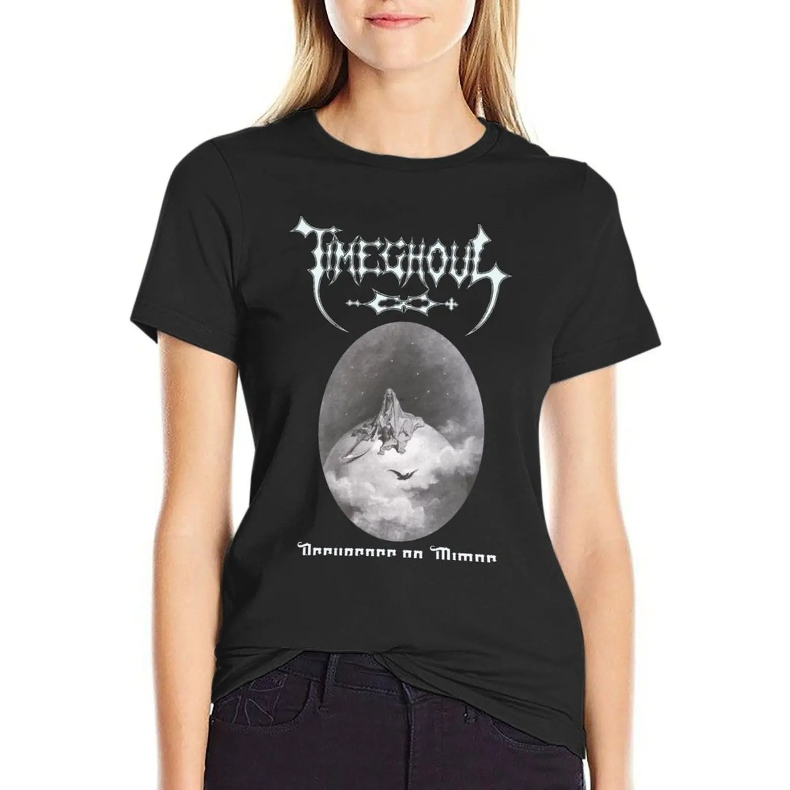 

Timeghoul- Occurence on Mimas Technical Death Metal T-Shirt Aesthetic clothing customs tees ariat shirts for Women