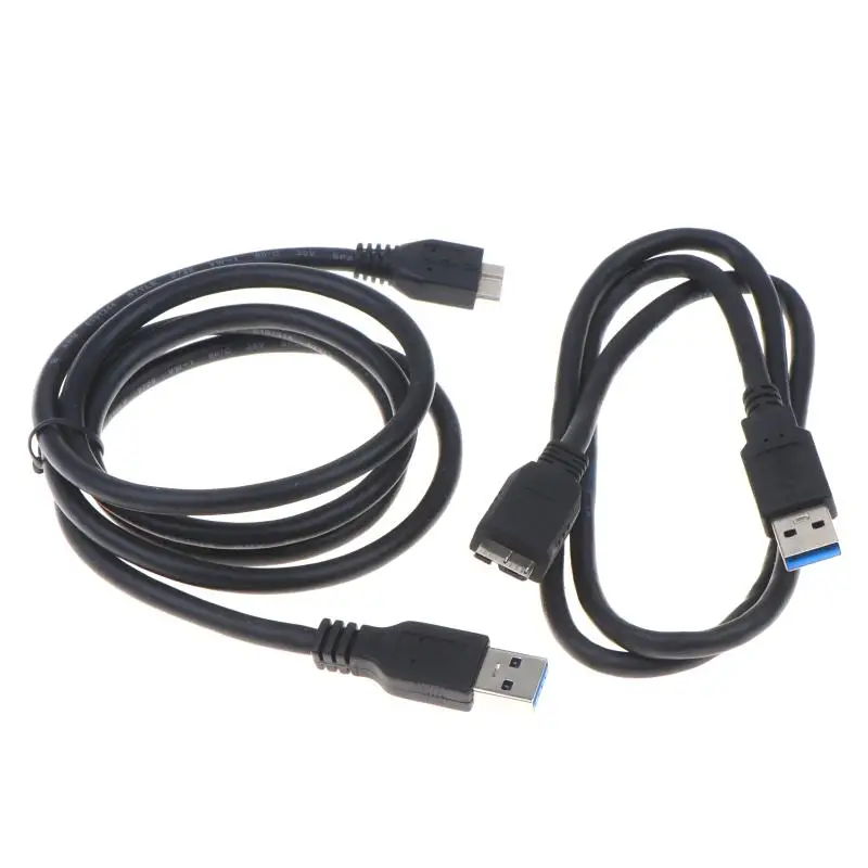 USB 3.0 A to Micro B Cable 5Gbps Fast Data Sync Transfer Cord for External HDD SSD Travel Office Daily Data Backup