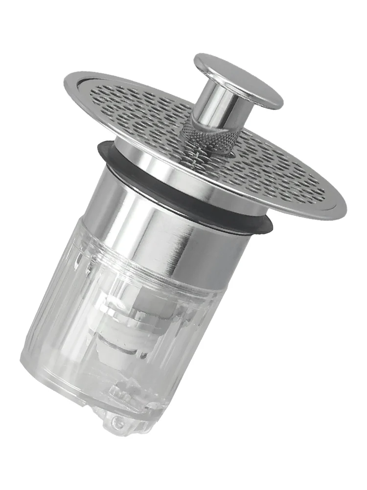 Efficient And Reliable Drain Plug: Ensures Fast Drainage For 34-37mm Drain Holes Kitchen Sink Accessories