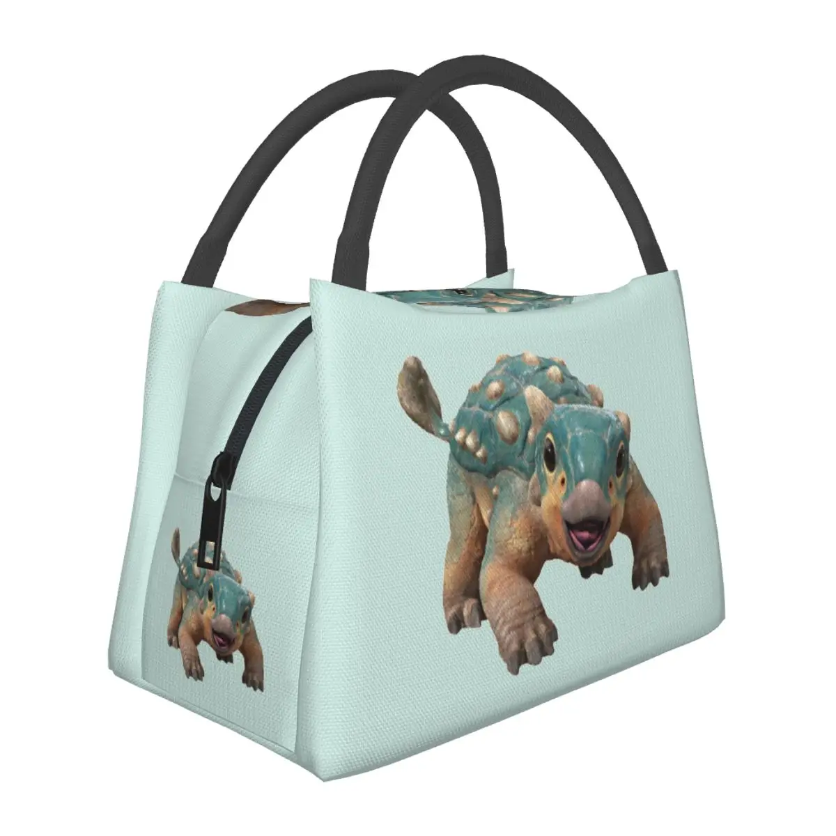 

Bumpy Ankylosaurus Magniventris Insulated Lunch Bag for Women Bento Storage Food Boxes Cooler Thermal Lunch Box Tote