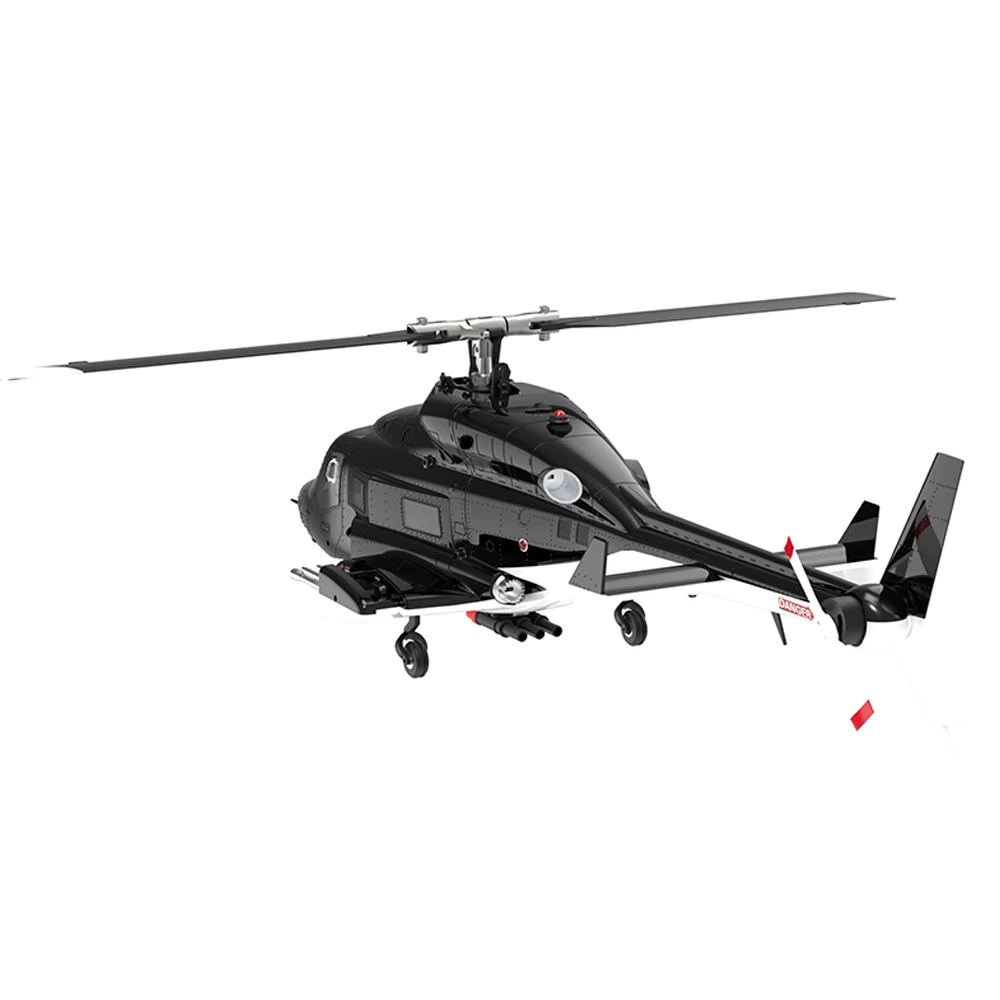 Eachine E188S AirWolf 2.4G 9CH 6G GPS Optical Flow Localization LiDAR TOF Altitude Hold Dual Brushless Motor RC Helicopter RTF