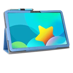 Leather Cover For Lenovo IdeaPad Duet 3 Chromebook 11''  Tablet Flip Luxury Print Flower PU Case + Stylus Pen