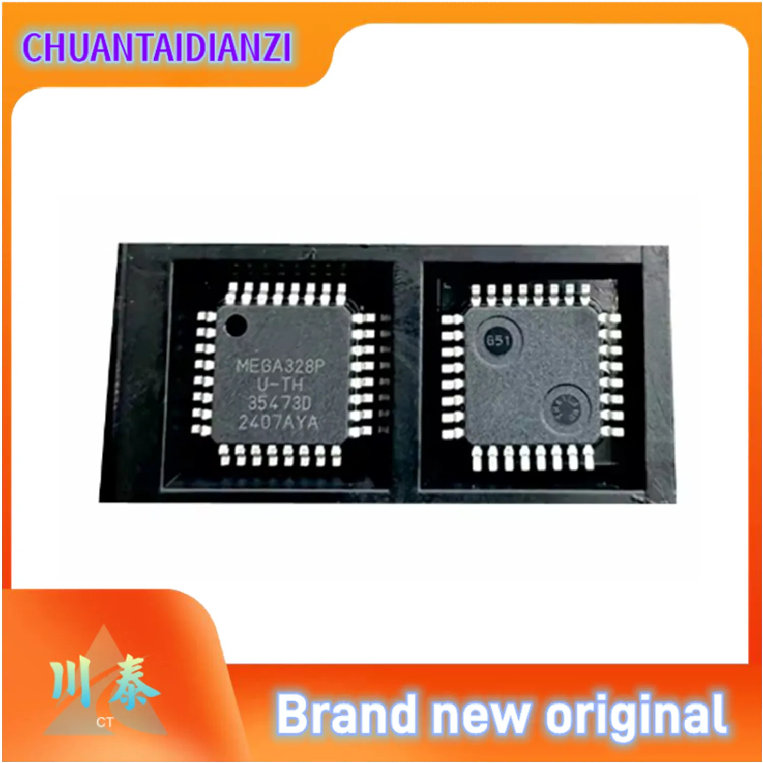 5pcs/Lot New Original ATMEGA328P-AU MEGA328P-AU MEGA328P 328P TQFP-32 32TQFP 8-bit microcontroller IC chip