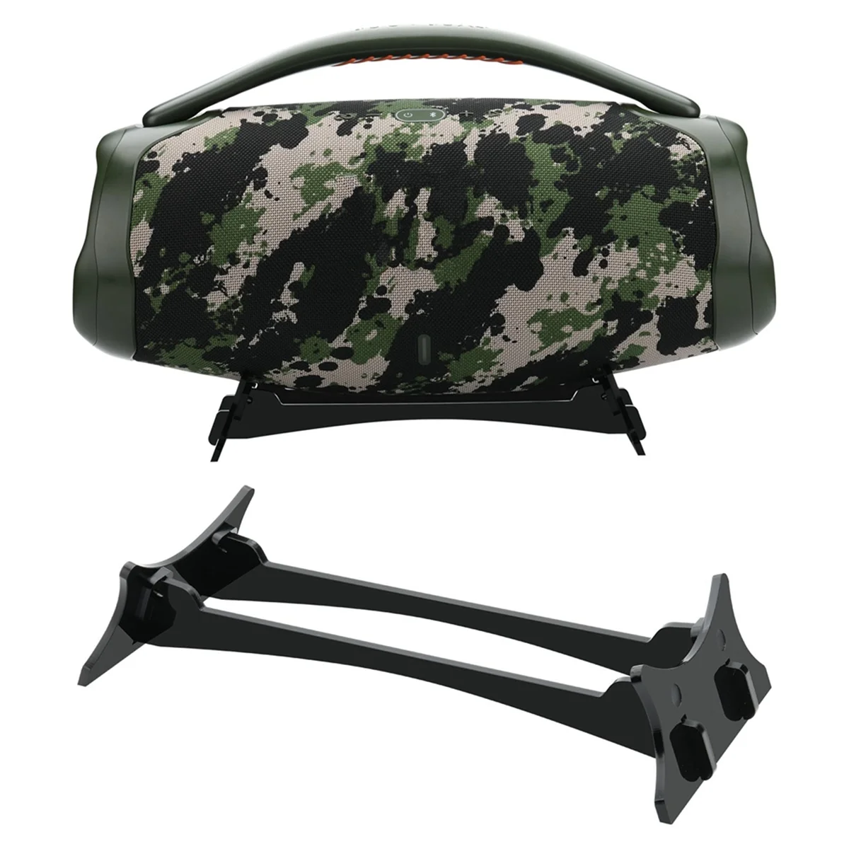 حامل سطح المكتب A003 لـ 3/ 2/ حامل قاعدة تثبيت مكبر صوت أكريليك حامل عرض مكتبي لـ