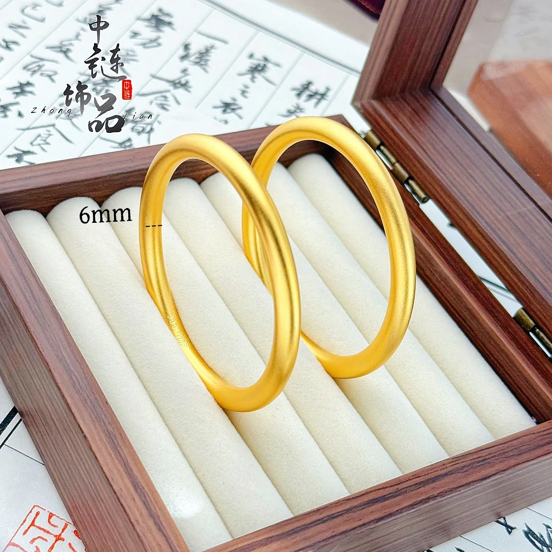 Element circle inheritance bracelet female contracted all match 9999gold