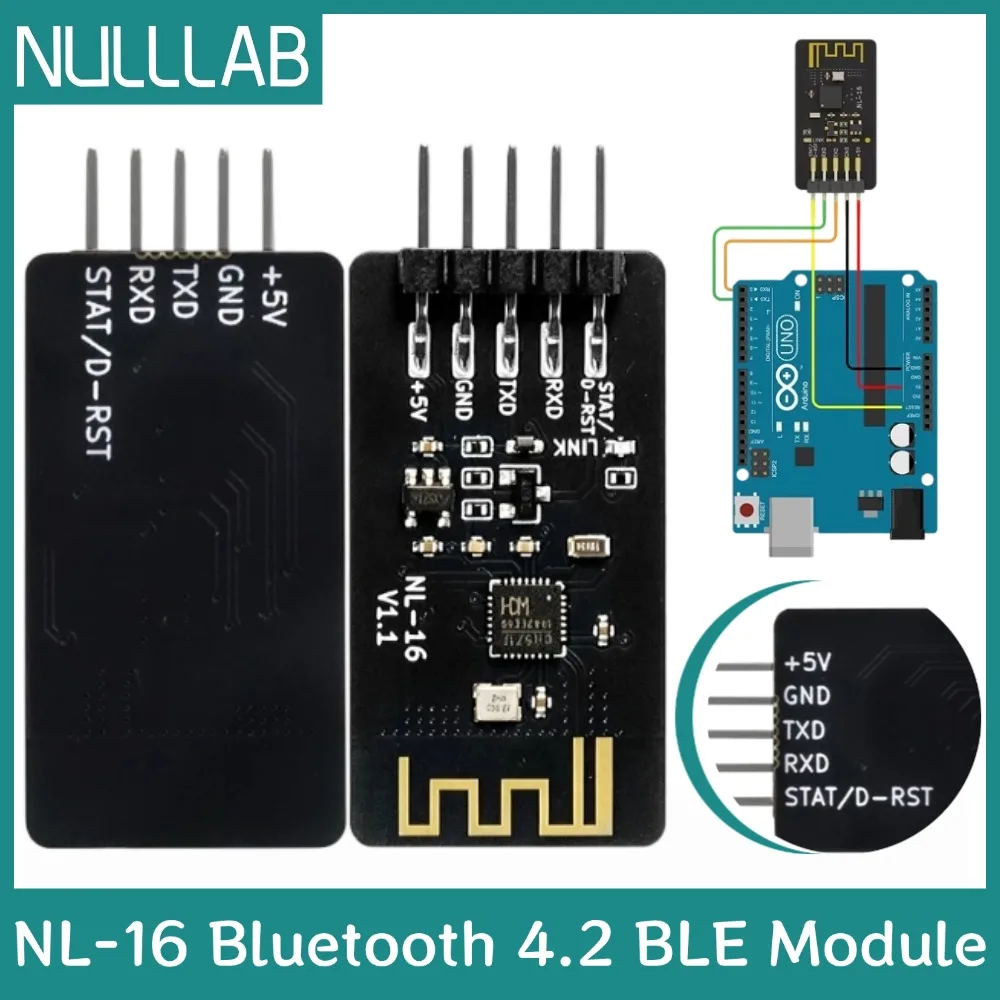 modulo-bluetooth-ch571f-risc-v-core-nl-16-ble-42-transceptor-serial-transparente-sem-fio-programavel-para-arduino