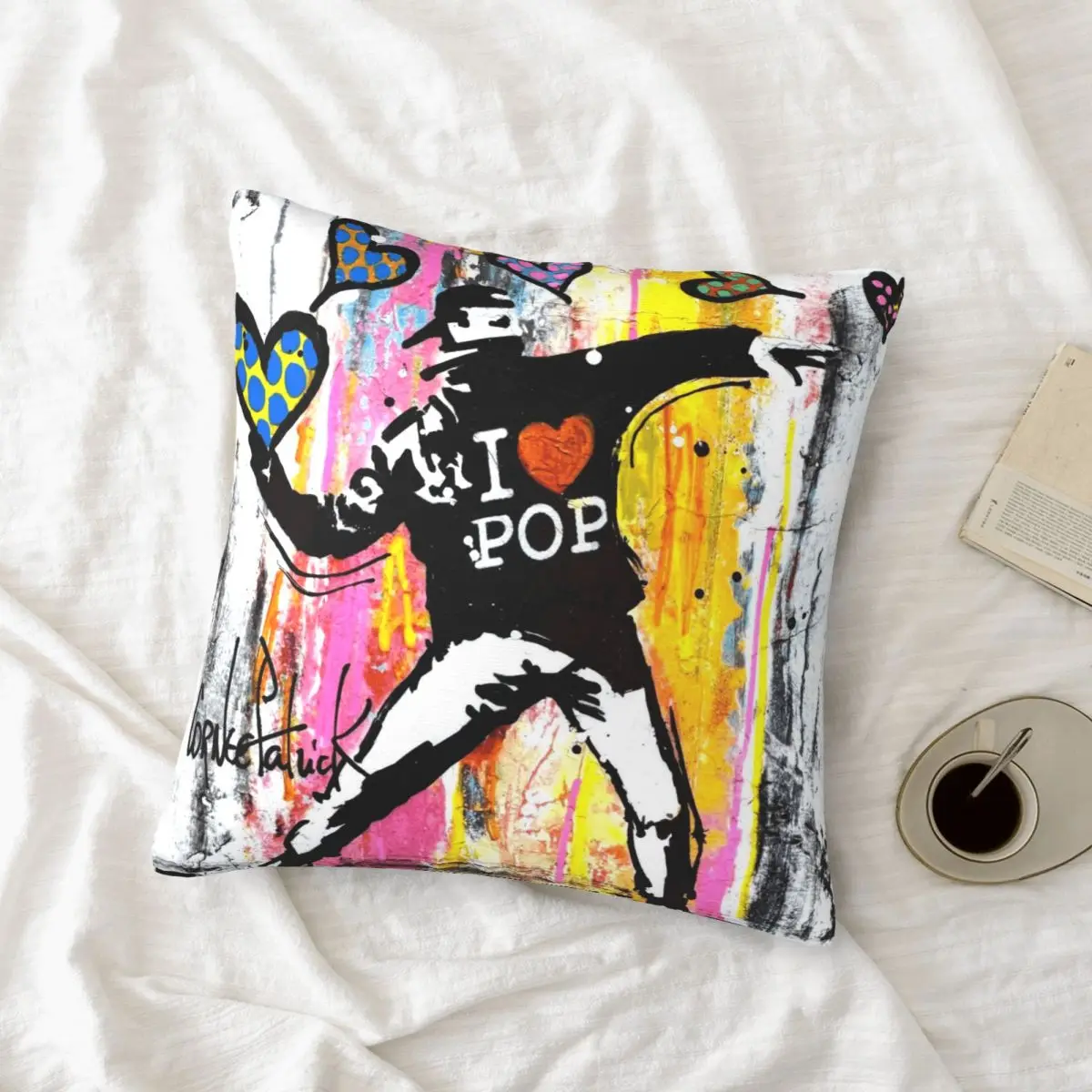 بانكسي 000270 ديكور المنزل غطاء الوسادة الوسائد الزينة Dakimakura كيس وسادة غطاء وسادة