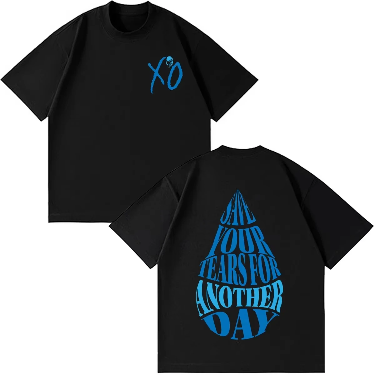 Hot Selling Summer Unisex Fashion Cotton Y2K Gothic Short Sleeve T-Shirt, The Weeknd After Hours Til Dawn Women And Men T-shirt