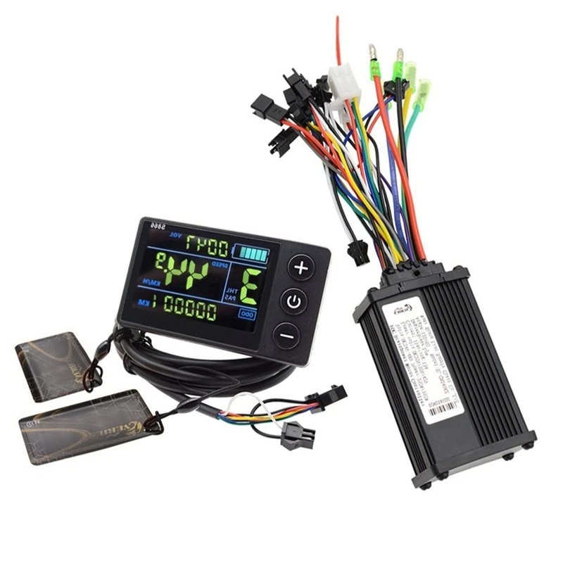 B17C Sine Wave Controller 250W Sine Wave Controller Bicycle Six Core Instrument Panel Bicycle Sine Wave Controller
