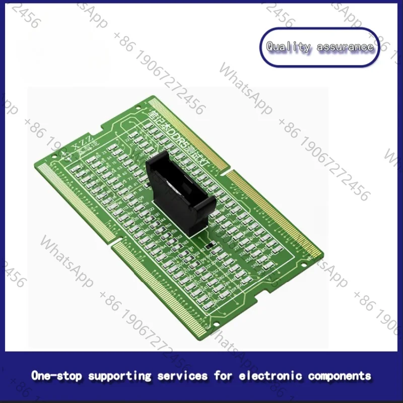 Laptop motherboard DDR5 memory slot detection, dual-purpose forward and reverse with light test card, computer tester, lamp hold