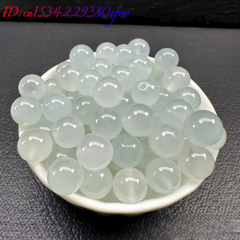 Natural Multiple colors available Jade Beads DIY Bracelet Bangle Charm Jadeite Jewellery Accessories Amulet Gift Customized - Image 3