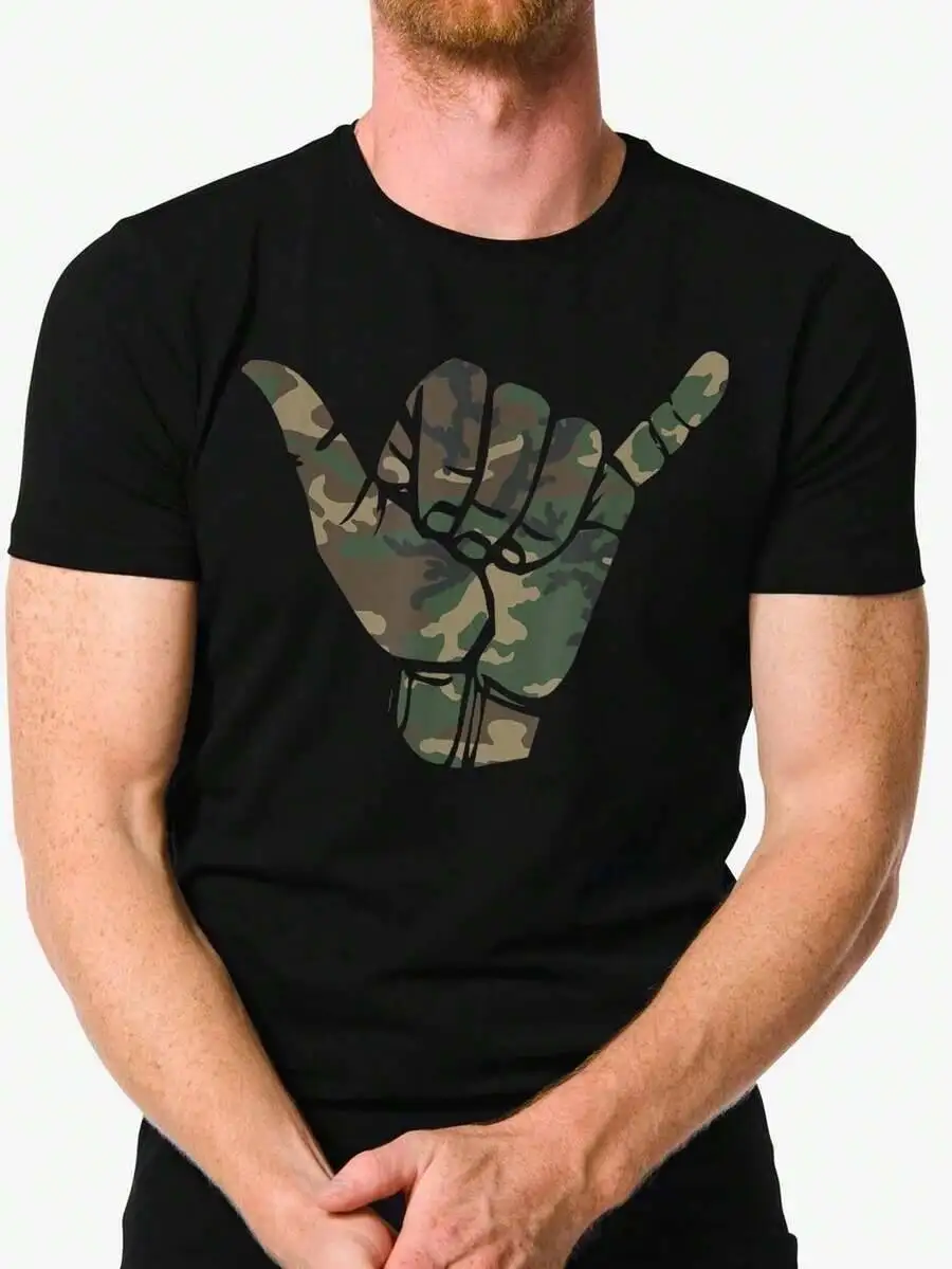 Hawaan Military Hawa Comfort Shirt, Non-Toxic & Skin-Friendly, For a Quick Workout Stretch at Home or the Gym,100% Cotton Trendy Y2K Short-Sleeve Tee-Soft, Quick-Drying, Moisture-Wicking; Great Gift for Christmas or Halloween