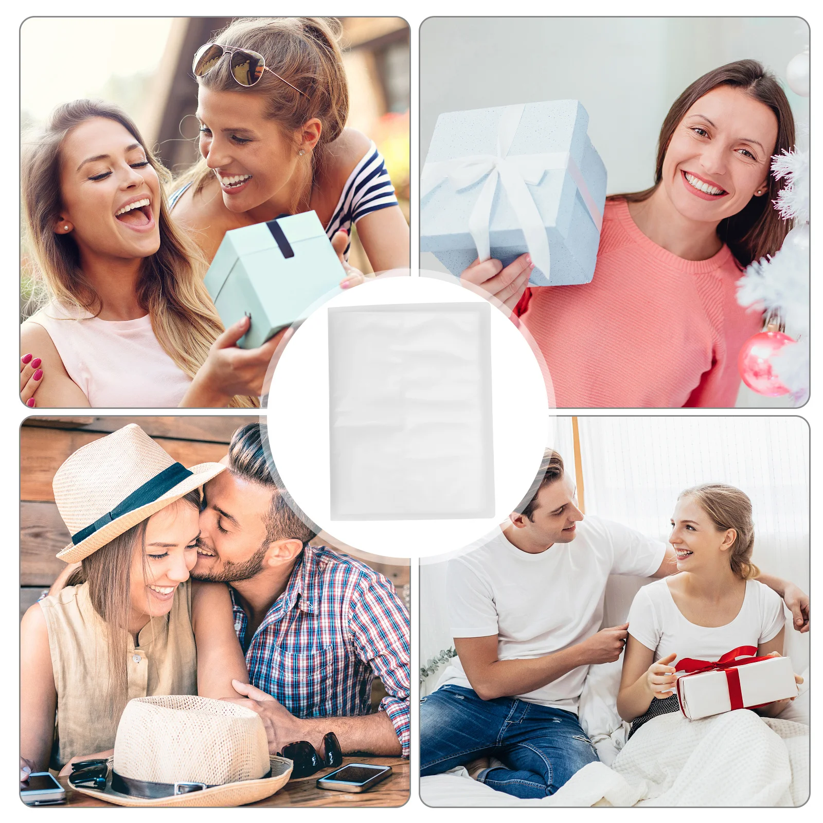 

Книга для хранения ювелирных изделий, четыре сетки-органайзер, прозрачный ПВХ, дорожный альбом для хранения ювелирных изделий, органайзер большой емкости