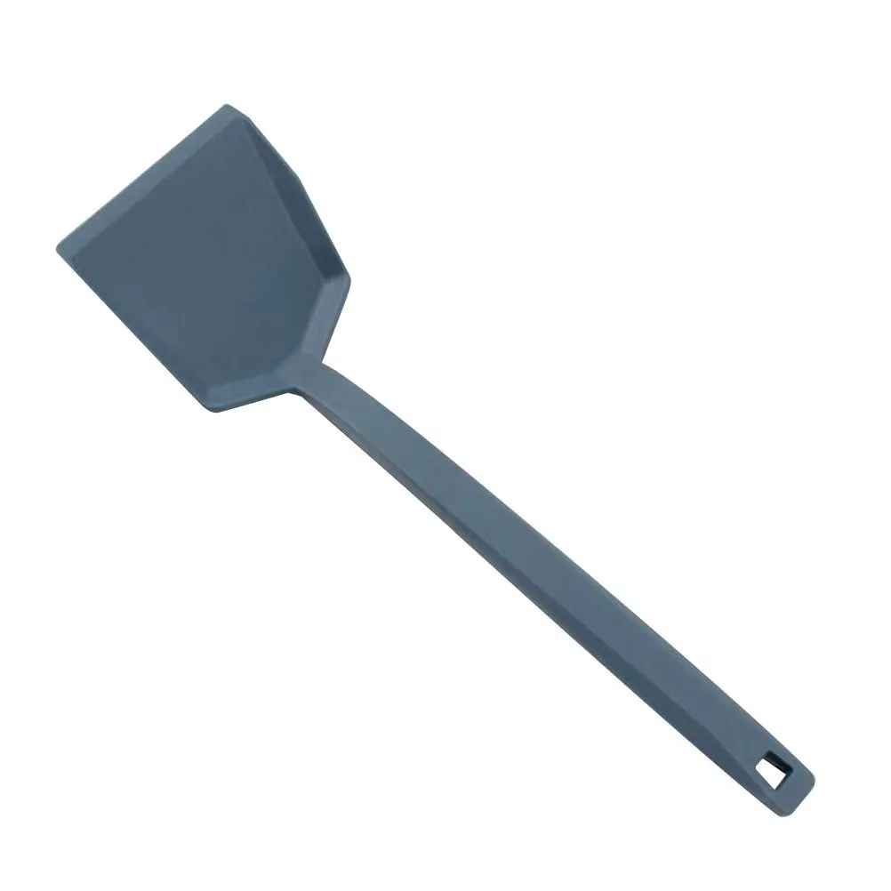 

Ergonomic Handle Silicone Spatula Heat Resistant Non-Stick Cooking Tool Hanging Hole Kitchen Gadget Multipurpose Wok Frying