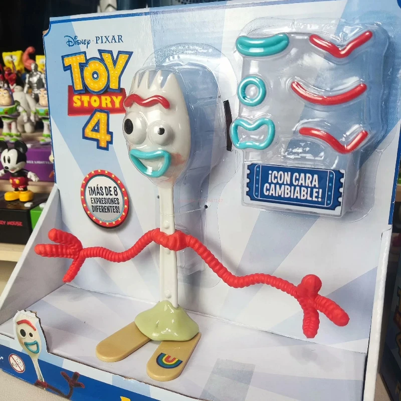 

Cartoon Toy Story Forky Action Figure Desktop Model Anime Ornament Plastic Interchangeable Collection Children Birthday Gift