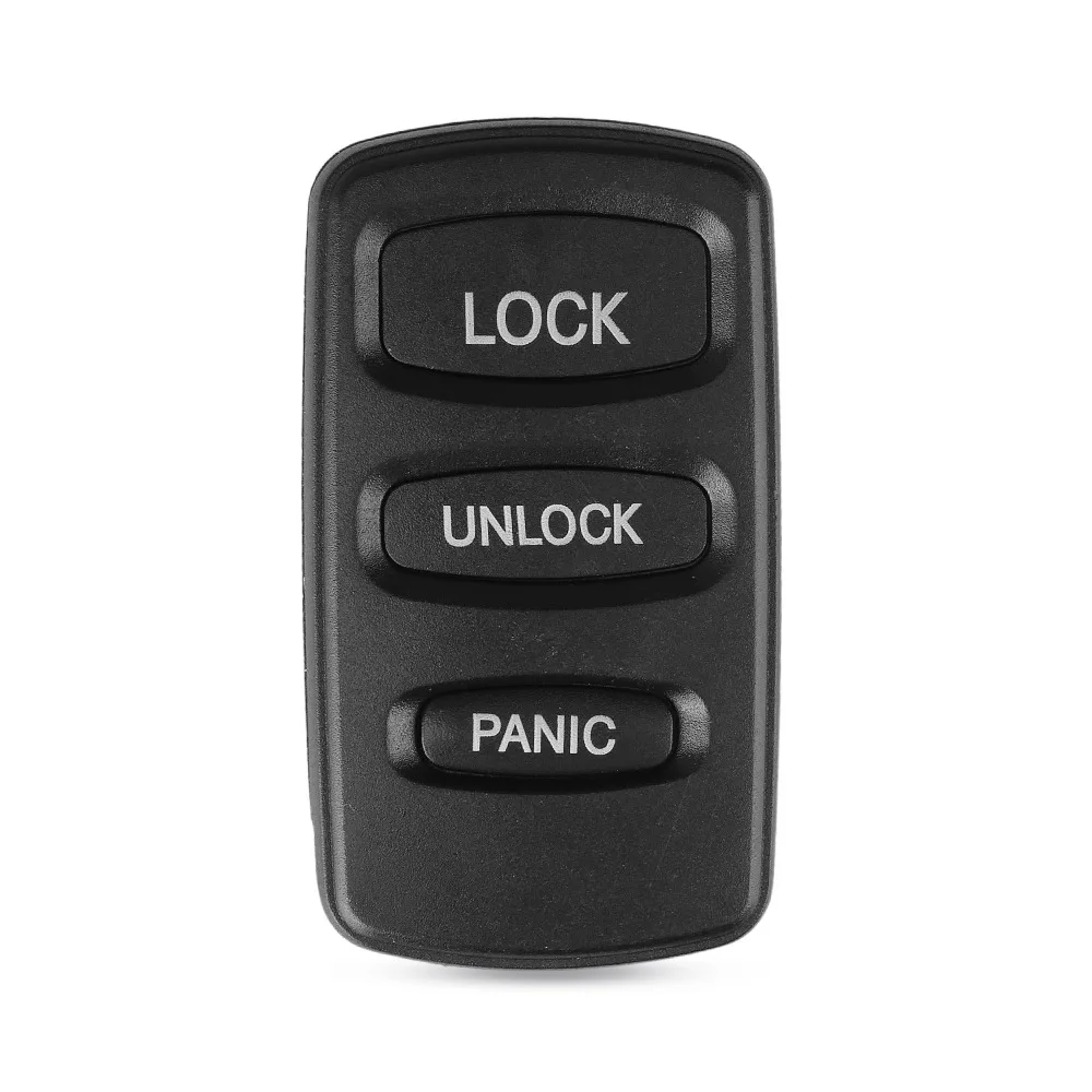 Keyless Remote Key Case modificato Black Car Key Fob 2/3 Button per Mitsubishi Lancer Galant Outlander Pajero V73 Montero Sport