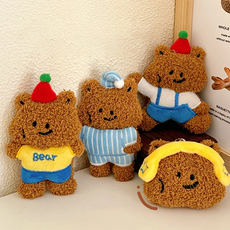 

Beautiful Little Bear Plush Toy Keychain for Girls; Ideal for Present