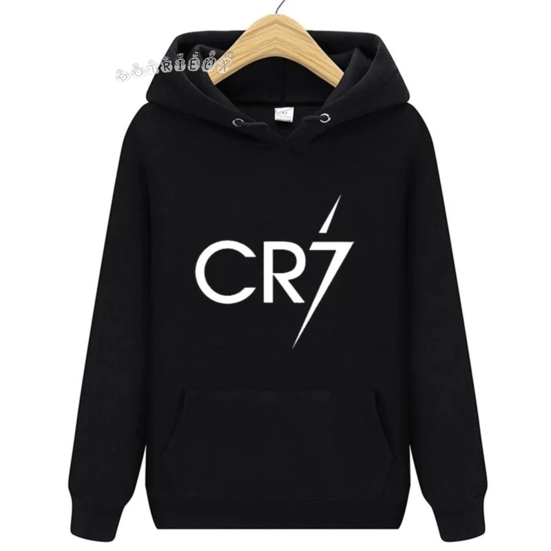 Autumn Winter CR7 Football Star Hoodies Men's Warm Fleece Print Men Women Pullover Streetwear Sweatshirts Pullovers Unisex Tops