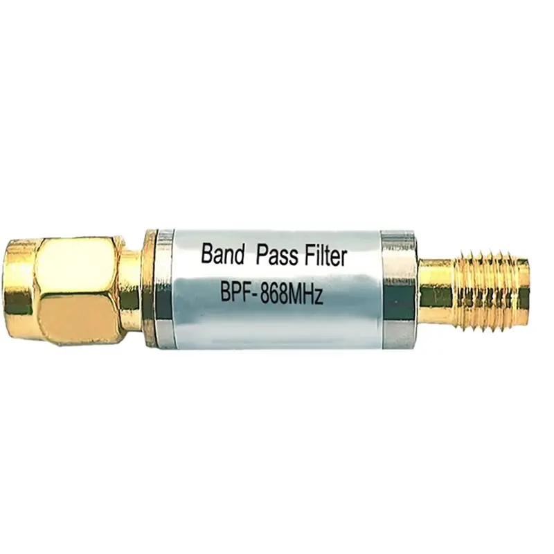 Premium-Sound Meter Compatible Type LC Low Pass Filter LPF 1200Mhz Graphic Band Pass Filter BPF 868Mhz/915Mhz SMA Connector