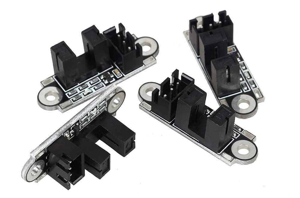 3d printers accessories Photoelectric limit switch travel optical trigger sensing limiter U-groove ITR9608 Optical Endstop