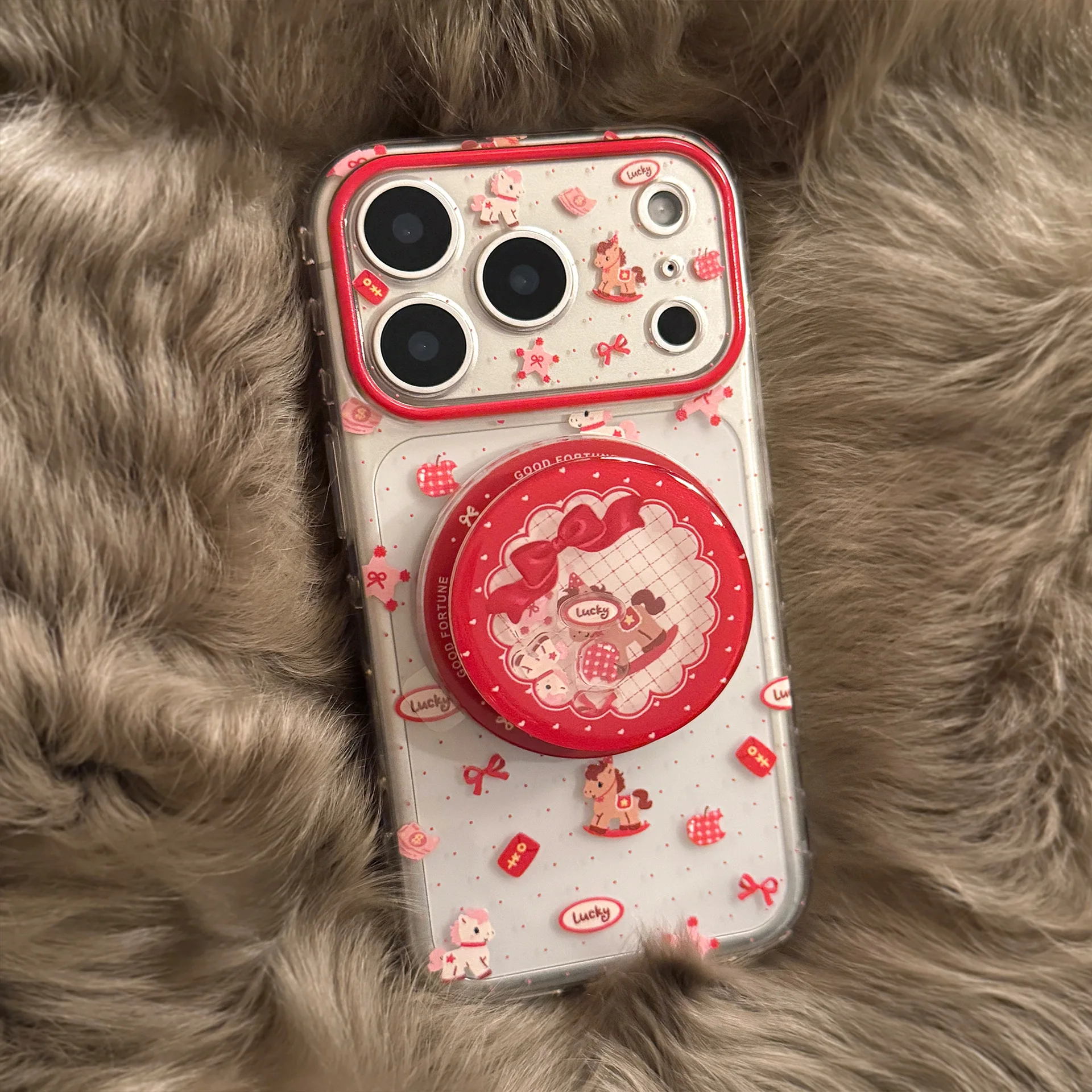 เคสโทรศัพท์แม่เหล็กแบบทรายไหลล - Phone Cases Horse บทวิจารณ์และราคา