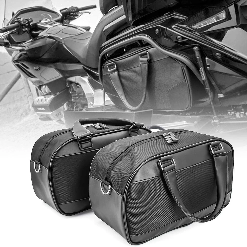 

Motorcycle Trunk Saddlebag Saddle bags Liner Set Inner Bag Side Case For Honda Goldwing Tour 1800 GL1800 F6B 2021 2022 2023