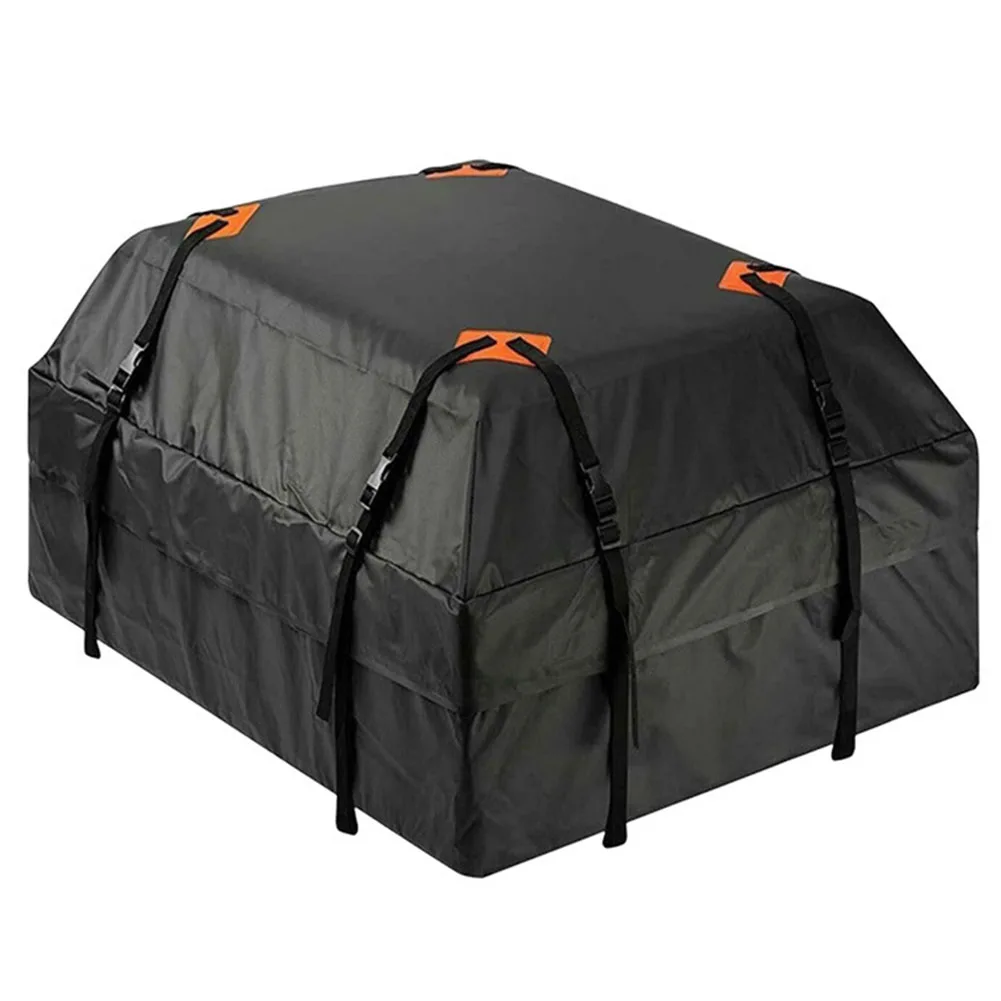 Weatherproof Car Roof Bag Spacious 425L Design with Double Zippers for Secure Luggage Transport on Any Vehicle