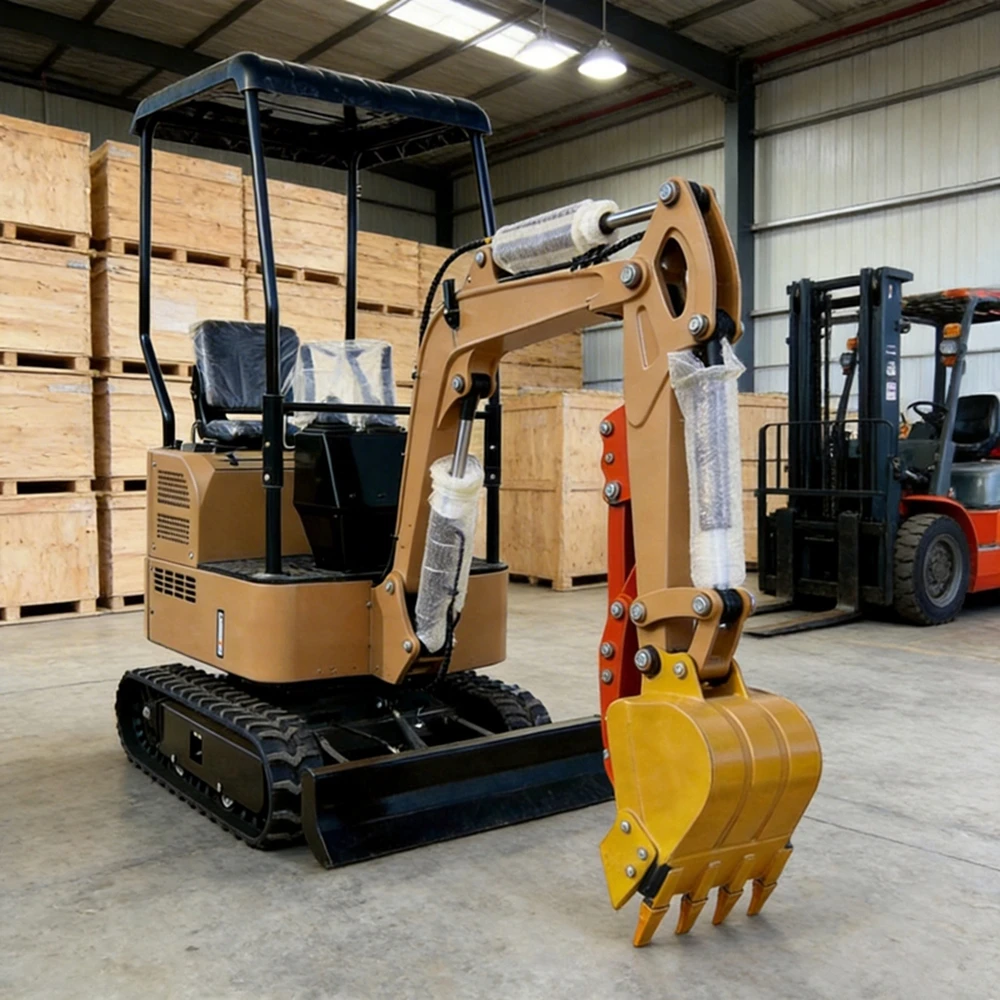 

2-тонный мини-экскаватор с двигателем Kubota, стандарт EPA/Euro 5, европейские мини-экскаваторы, мини-погрузчики для строительства и сельского хозяйства.